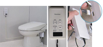 簡易水洗トイレでは初の洗浄自動便器 オート簡易水洗トイレ（ＦＡＩ